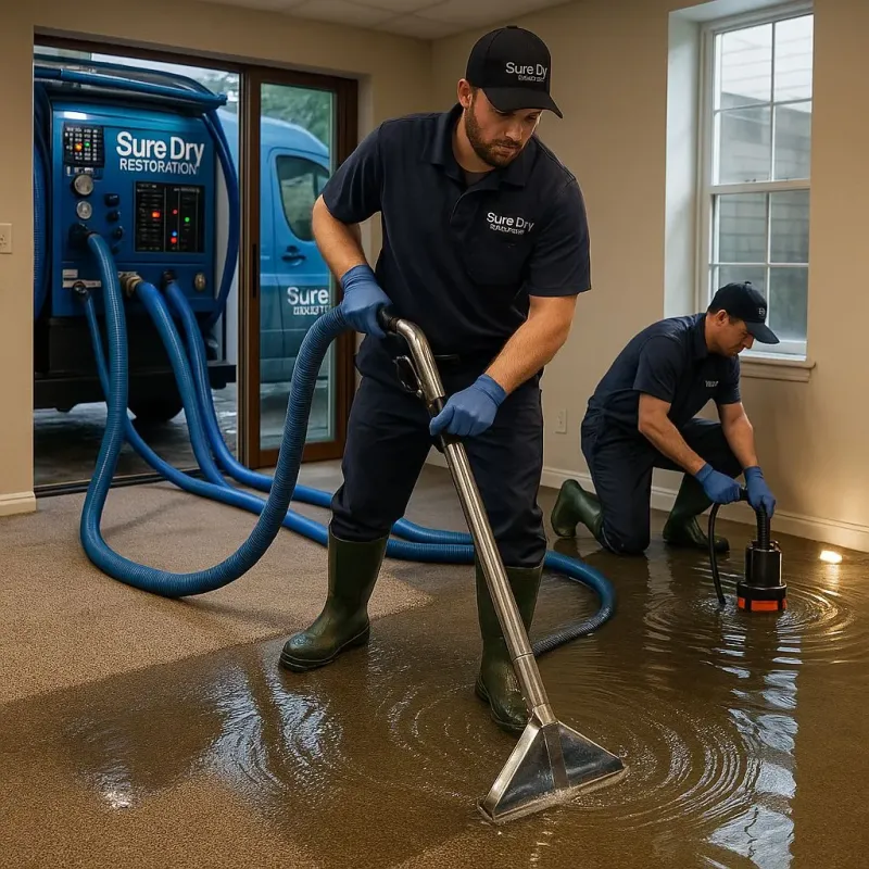 Water Extraction and Removal process in Noe Valley, CA